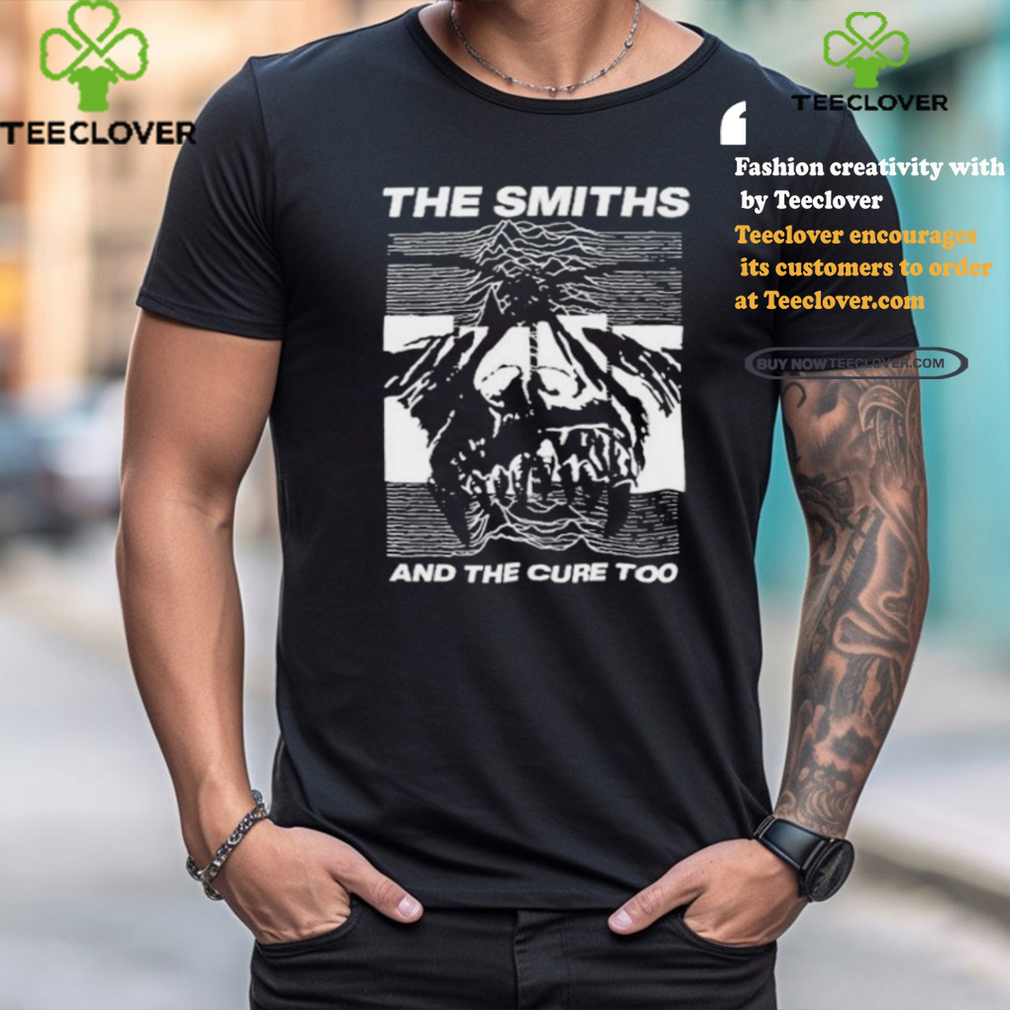 Official The smiths and the cure too pretty hate machine T shirt Official The smiths and the cure too pretty hate machine T shirt