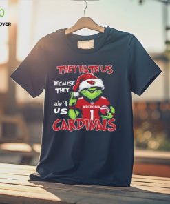 Official They Hate US Arizona Cardinals Football Santa Grinch Christmas hoodie, sweater, longsleeve, shirt v-neck, t-shirt