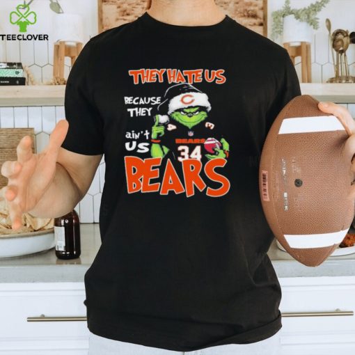 Official They Hate US Chicago Bears Football Santa Grinch Christmas hoodie, sweater, longsleeve, shirt v-neck, t-shirt