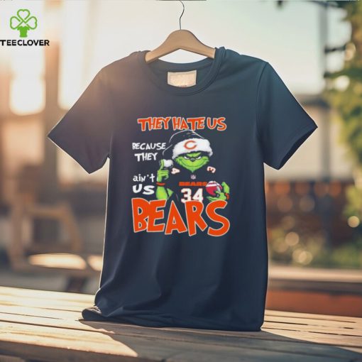 Official They Hate US Chicago Bears Football Santa Grinch Christmas hoodie, sweater, longsleeve, shirt v-neck, t-shirt