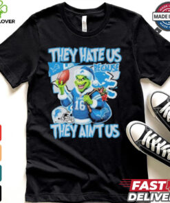 Official They Hate Us Because They Aint Us Detroit Lions Unisex T Shirt