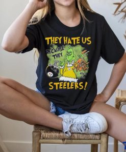 Official They Hate Us Because They Aint Us Steelers T Shirt