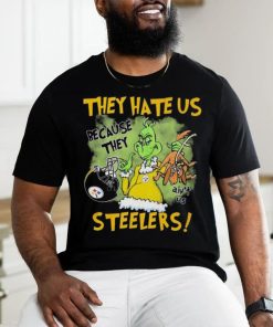 Official They Hate Us Because They Aint Us Steelers T Shirt