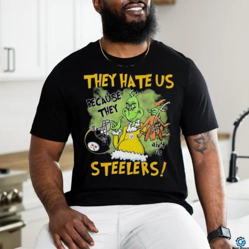 Official They Hate Us Because They Aint Us Steelers T Shirt