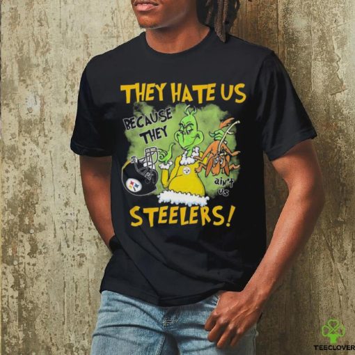 Official They Hate Us Because They Aint Us Steelers T Shirt