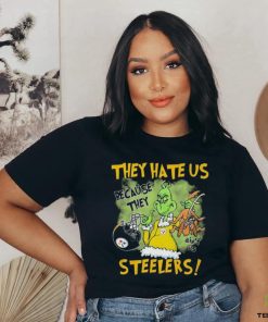 Official They Hate Us Because They Aint Us Steelers T Shirt