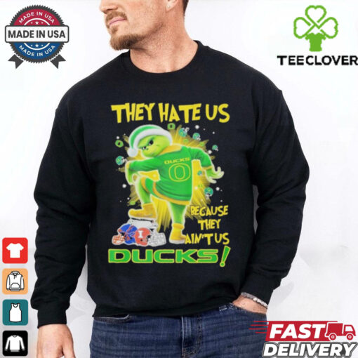 Official They Hate Us Ducks Merry Christmas Because They Ain’t Us Shirt