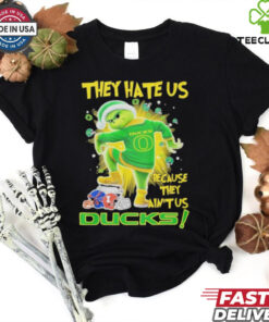 Official They Hate Us Ducks Merry Christmas Because They Ain’t Us Shirt