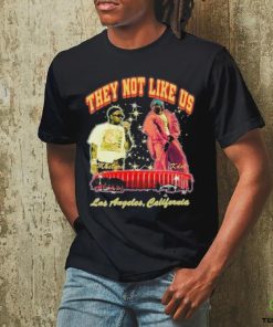 Official They Not Like Us Shirt Eazy Los Angeles California Shirt