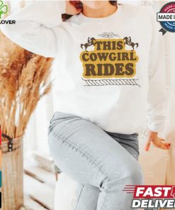 Official This Cowgirl Rides Baby 2024 T shirt