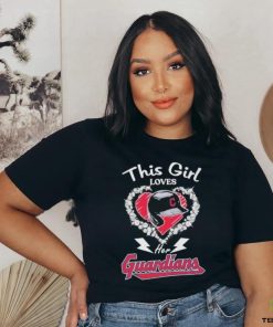 Official This Girl Loves Her Cleveland Guardians Hat Shirt