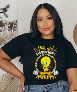 Official This Girl love her Tweety shirt