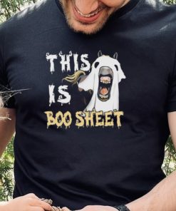 Official This Is Boo Sheet Horse Halloween 2022 shirt