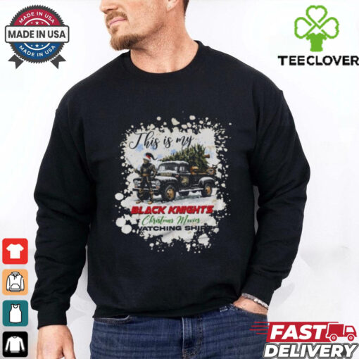 Official This Is My Adele Black Knights Christmas Movies Watching 2024 T Shirt