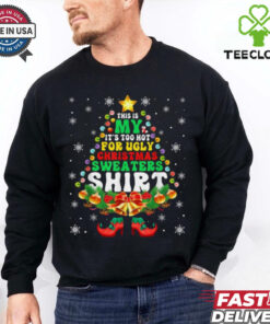 Official This Is My It’s Too Hot For Cute Ugly Christmas 2024 Shirt