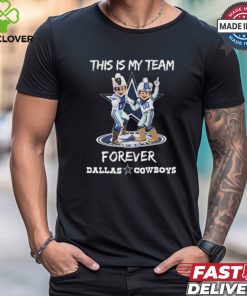 Official This Is My Team Forever Dallas Cowboys Mascot Shirt