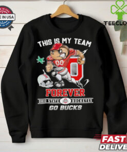 Official This Is My Team Forever Ohio State Buckeyes Go Bucks Shirt