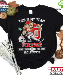 Official This Is My Team Forever Ohio State Buckeyes Go Bucks Shirt