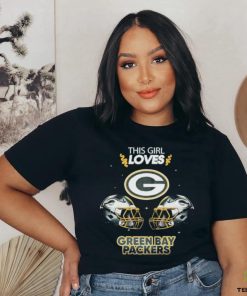 Official This girl Loves Green Bay Packers Helmet 2024 shirt