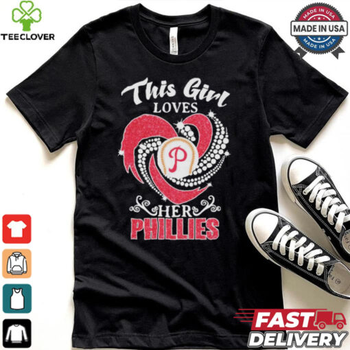 Official This girl love her Philadelphia Phillies 2024 Champions diamond hoodie, sweater, longsleeve, shirt v-neck, t-shirt