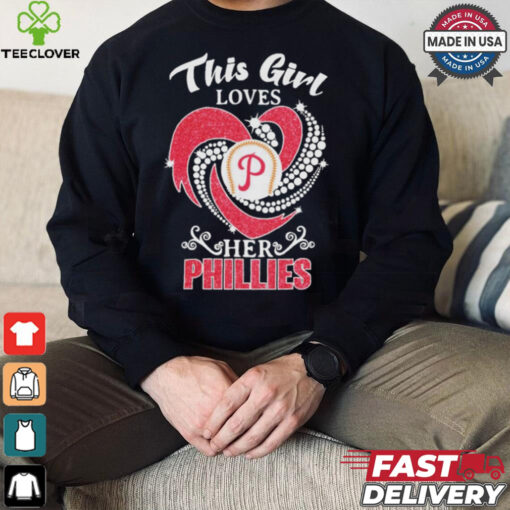 Official This girl love her Philadelphia Phillies 2024 Champions diamond hoodie, sweater, longsleeve, shirt v-neck, t-shirt