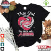 Santa Claus riding Monkey tree lights ugly Merry Christmas shirt