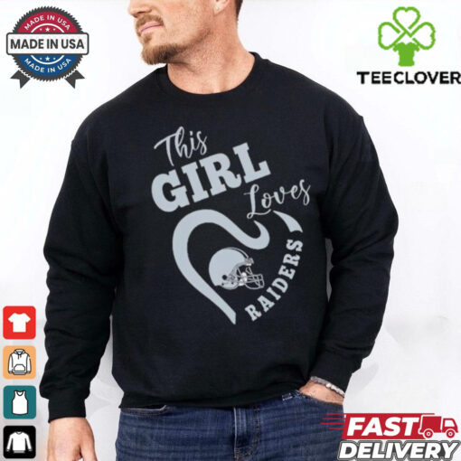 Official This girls loves Las Vegas Raiders football shirt