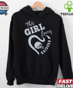 Official This girls loves Las Vegas Raiders football shirt