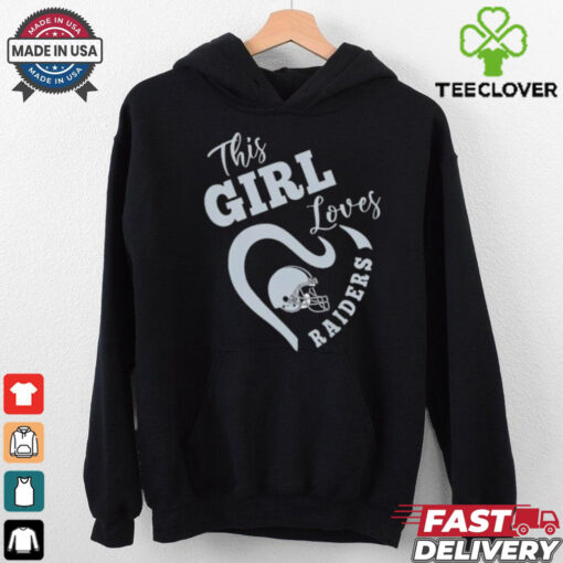 Official This girls loves Las Vegas Raiders football shirt