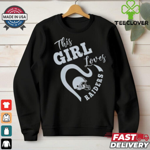 Official This girls loves Las Vegas Raiders football shirt