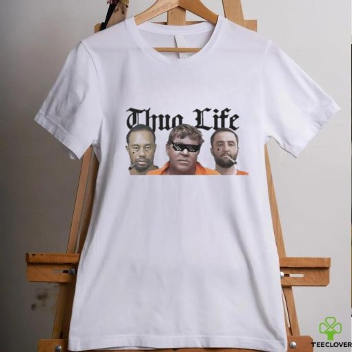 Official Thug Life Tiger Woods, John Daly , Scottie Scheffler Mugshot Shirt