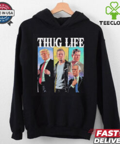 Official Thug Life Trump Vance Kennedy Elon USA Cowboy Squad T Shirt 1 Official Thug Life Trump Vance Kennedy Elon USA Cowboy Squad T Shirt