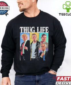 Official Thug Life Trump Vance Kennedy Elon USA Cowboy Squad T Shirt 2 Official Thug Life Trump Vance Kennedy Elon USA Cowboy Squad T Shirt