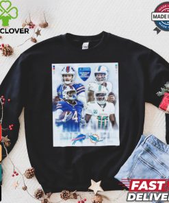 Official Thursday Night Football NFL Buffalo Bills vs Miami Dolphins Poster t shirt