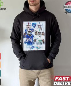 Official Thursday Night Football NFL Buffalo Bills vs Miami Dolphins Poster t shirt