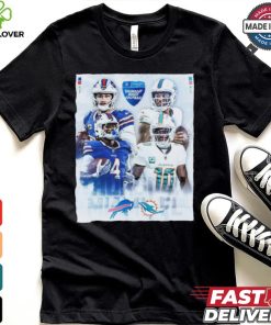 Official Thursday Night Football NFL Buffalo Bills vs Miami Dolphins Poster t shirt