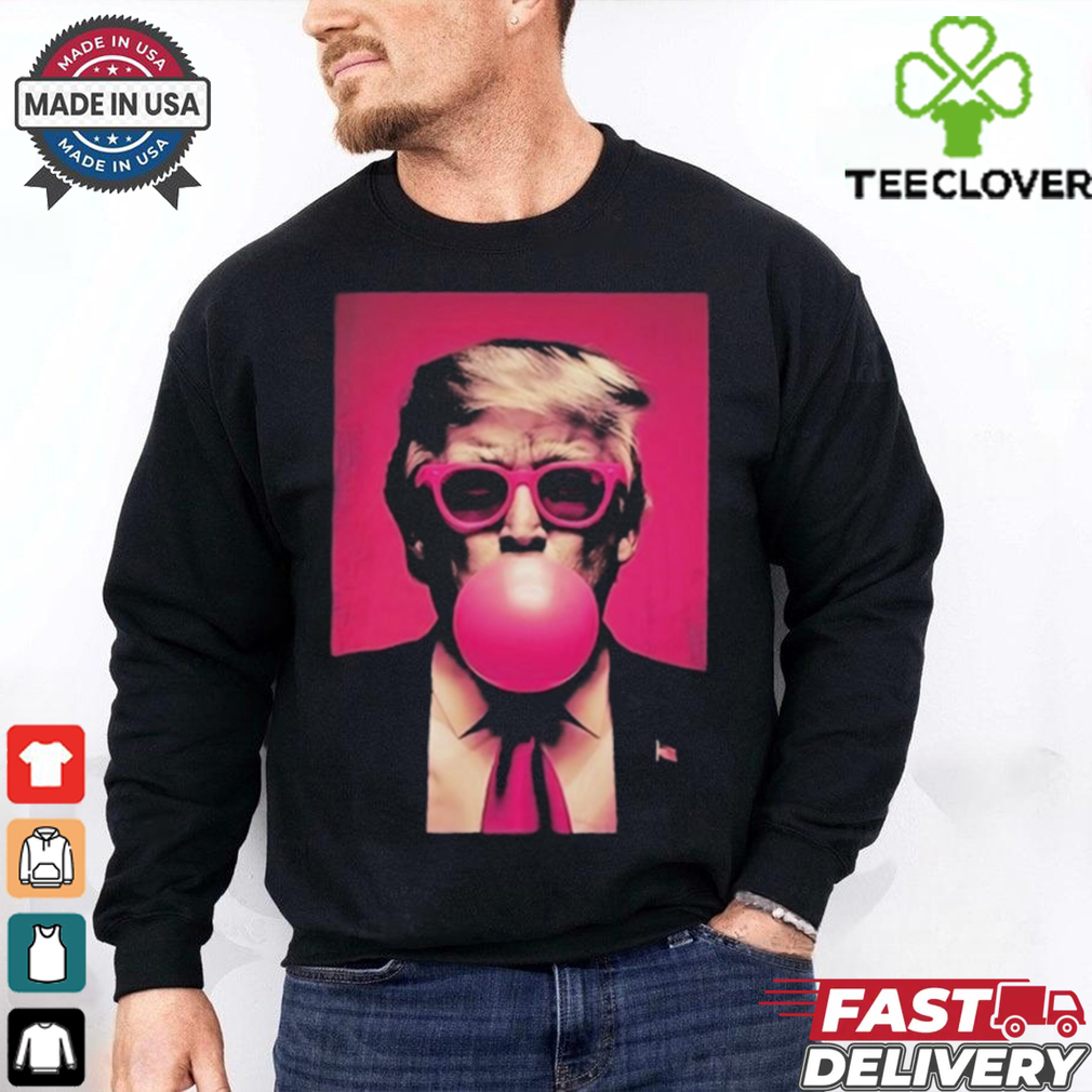 Official Tiffany Gomas Trump Bubble Gum Shirt Official Tiffany Gomas Trump Bubble Gum Shirt