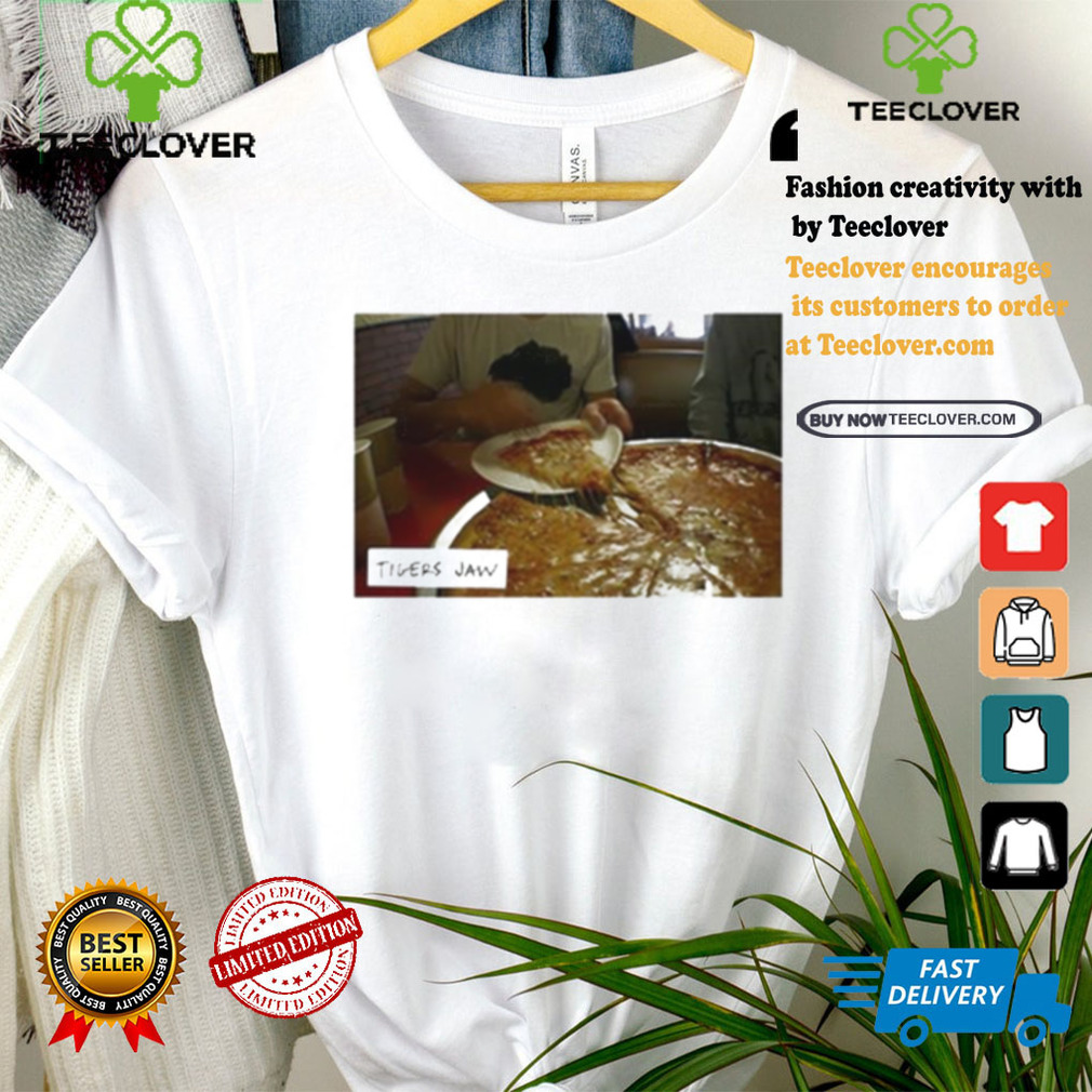 Official Tigers Jaw Pizza Shirt Official Tigers Jaw Pizza Shirt