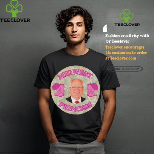 Official Tim Walz Midwest Princess Funny Shirt