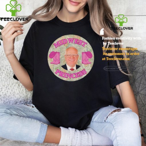 Official Tim Walz Midwest Princess Funny Shirt
