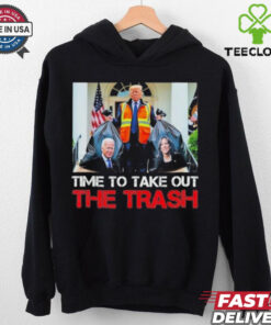 Official Time To Take Out The Trash Funny Trump Garbage Man T Shirt