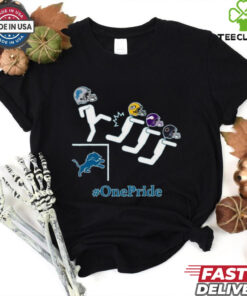 Official Time for Round 2 Detroit Lions Kick Packers Vikings Bears One Pride T-shirt football rivalry design