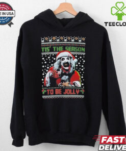 Official Tis The Season To Be Jolly Terrifier 3 Cookie 2024 T Shirt