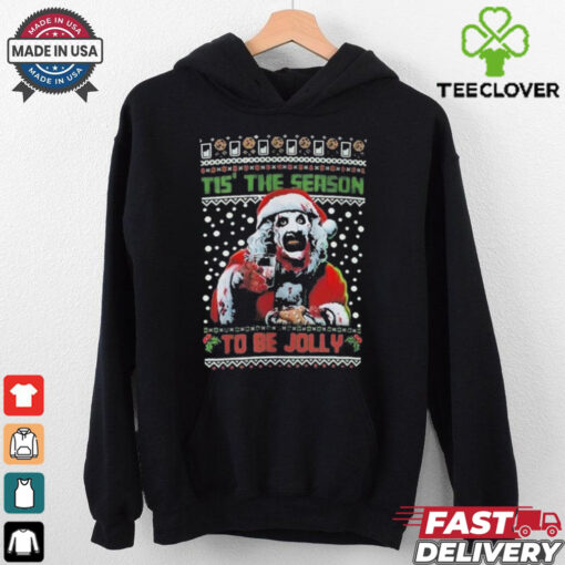 Official Tis The Season To Be Jolly Terrifier 3 Cookie 2024 T Shirt