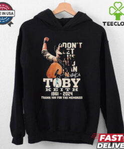Official Toby Keith Don’t Let The Old Man In 1961 2024 Thank You For The Memories Shirt