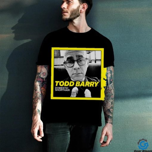 Official Todd Barry Domestic Shorthair Photo Shirt