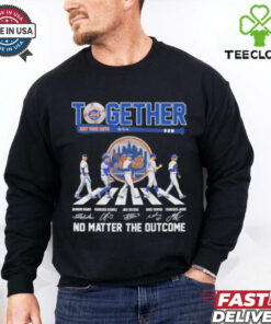 Official Together New York Mets Abbey Road No Matter The Outcome Shirt