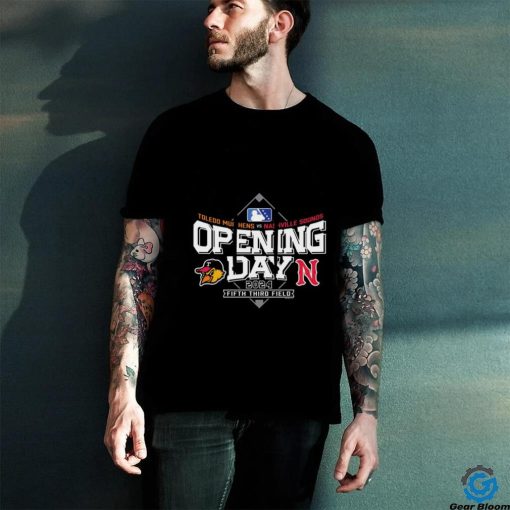 Official Toledo Mud Hens Vs Nashville Sounds Opening Day 2024 Fifth Third Field Shirt