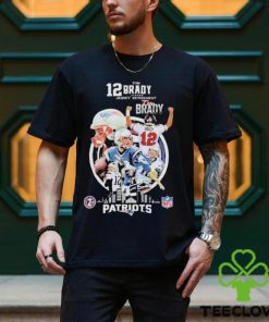 Official Tom Brady New England Patriots 12 Jersey Retirement Unisex T Shirt