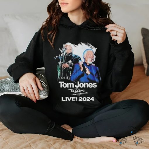 Official Tom Jones Live 2024 signature Shirt